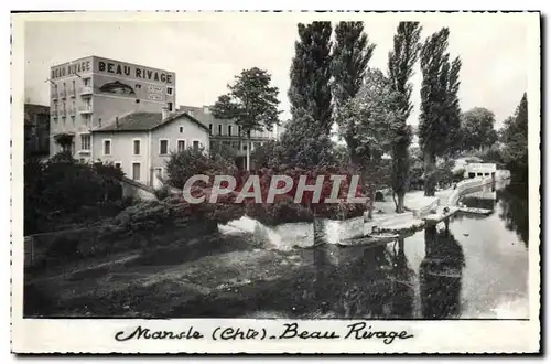 Cartes postales moderne Mansle Beau rivage Restaurant Poisson