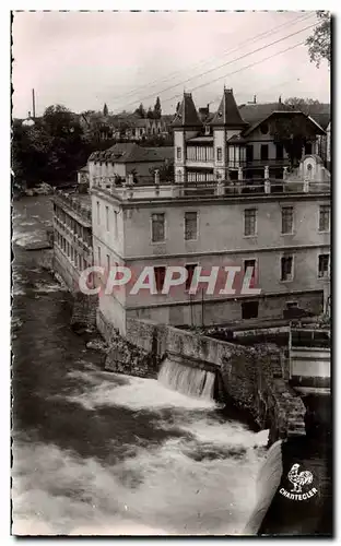 Moderne Karte Oloron Usines Sur Le Gave D&#39Aspe