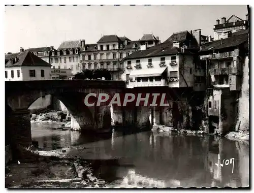 Moderne Karte Oloron Usines Pont sur Le Gave D&#39Aspe