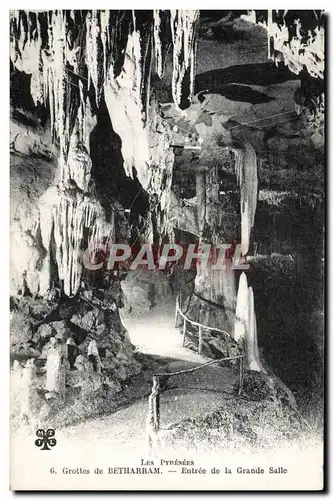 Ansichtskarte AK Grottes De Betharram Partie Entree de la grande salle