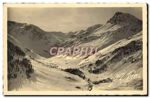 Cartes postales Val D&#39Isere Le Joseray Le Vallon De La Calabourdane Le col de la Rocheure