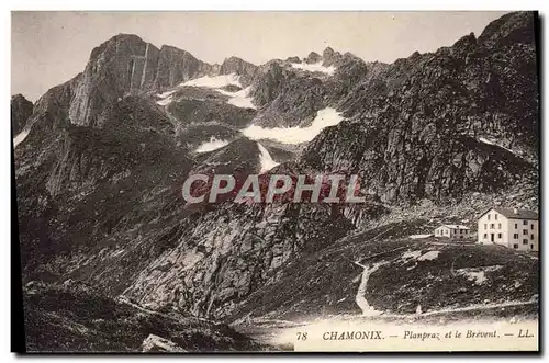 Cartes postales Chamonix Planpraz Et La Brevent