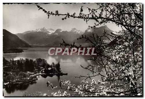 Cartes postales moderne Lac D&#39Annecy Chant du printemps