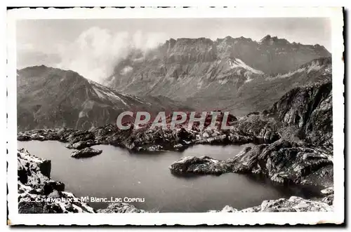 Cartes postales Chamonix Blanc Lac Cornu