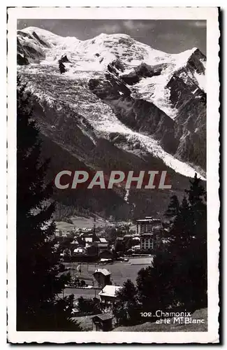 Cartes postales Chamonix Et Le Mt Blanc