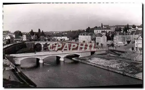Cartes postales moderne Mayenne Les Ponts Sur La Mayenne