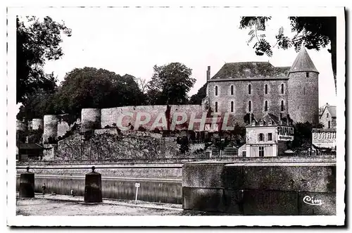 Moderne Karte Mayenne Le Vieux Chateau