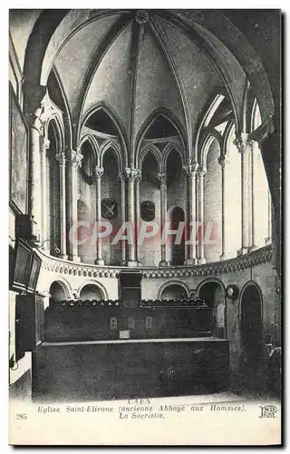 Ansichtskarte AK Caen Eglise Saint Etienne Ancienne abbaye aux hommes la sacristie