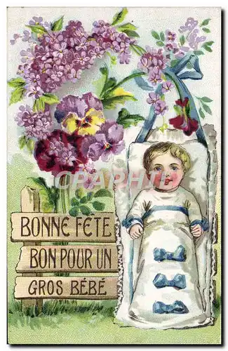 Cartes postales Fantaisie Enfant Bebe