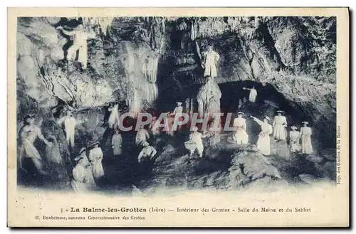 Ansichtskarte AK La Balme les Grottes Interieur des Grottes Salle du Maine et du Sabbat