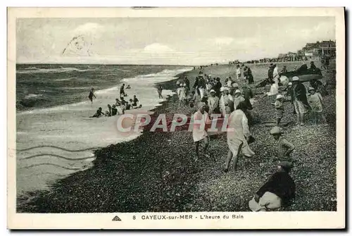 Cartes postales Cayeux sur Mer L'heure du Bain
