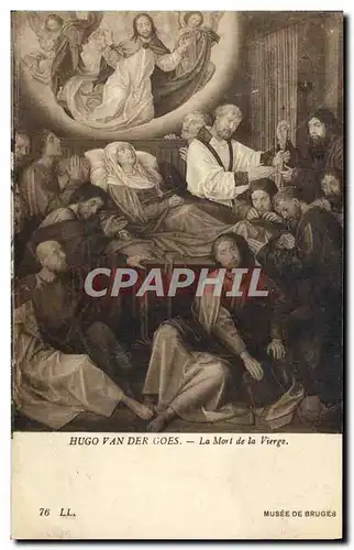 Ansichtskarte AK Hugo van der Goes La Mort de la Vierge Musee de Bruges