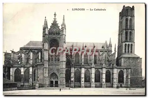 Cartes postales Limoges La Cathedrale