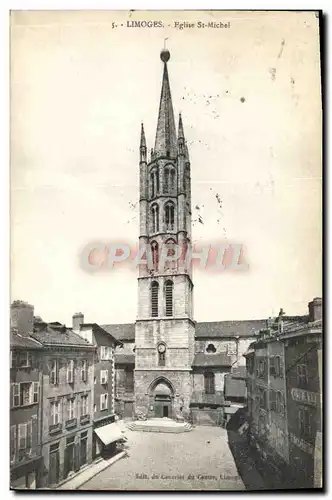 Ansichtskarte AK Limoges Eglise St Michel