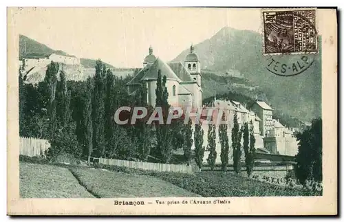 Cartes postales Briancon Vue Prise de L'Avanne d'Italie