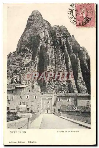 Ansichtskarte AK Sisteron Rocher de la Beaume