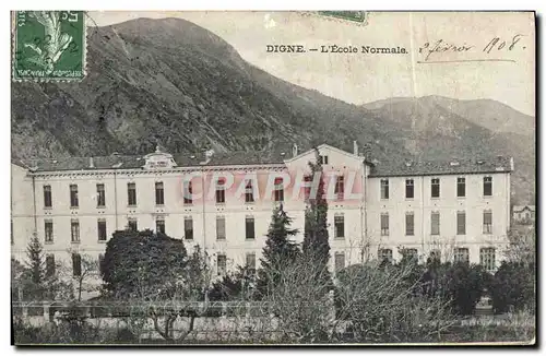 Cartes postales Digne L'Ecole Normale
