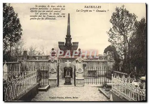 Cartes postales Bazeilles La Crypte ou Ossuaire