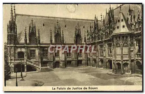 Cartes postales Le Palais de Justice de Rouen