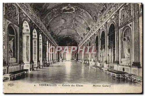 Ansichtskarte AK Versailles Galerie des Glaces