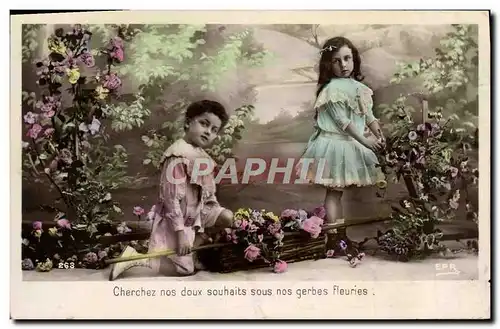 Cartes postales Fantaisie Bonne Fete Enfants