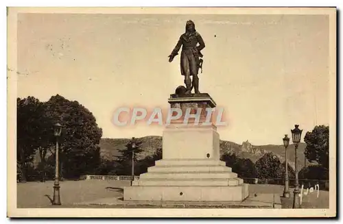 Ansichtskarte AK Valence Statue du General Championnet