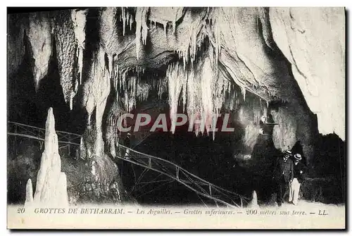 Cartes postales Les Grottes De Betharram Les aiguilles Grottes inferieures