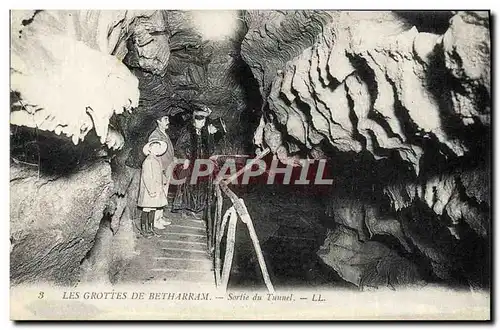 Cartes postales Les Grottes De Betharram Sortie du Tunnel