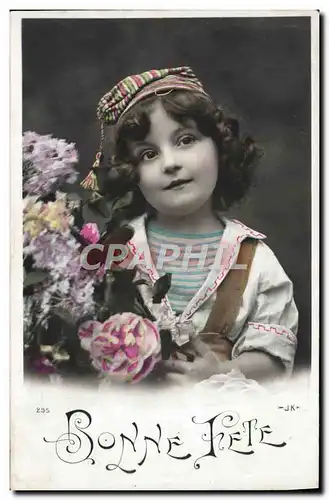 Cartes postales Fantaisie Bonne Fete Enfant