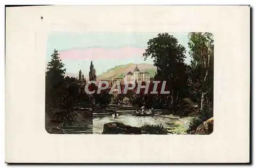 Cartes postales Canotage Chateau
