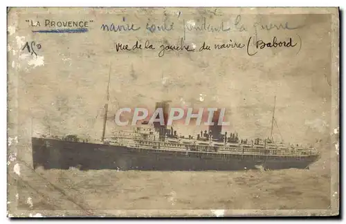 Cartes postales La Provence Bateau