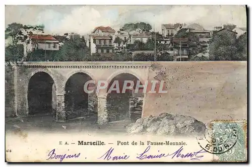 Cartes postales Marseille Pont de la Fausse Monnaie