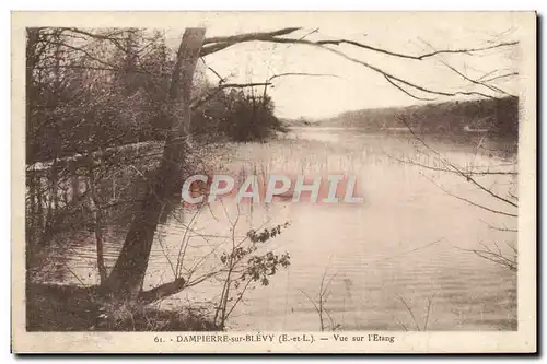 Cartes postales Dampierre Sur Blevy Vue sur L&#39Etang