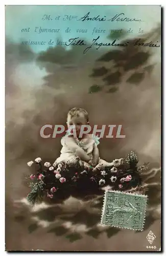 Cartes postales Fantaisie Enfant Bebe