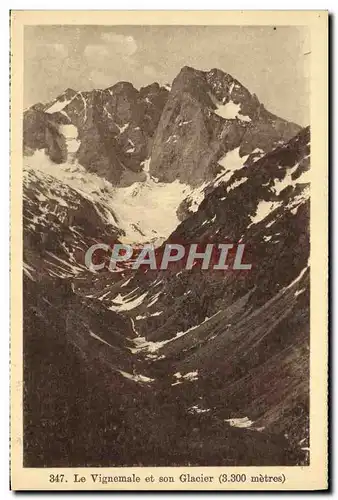 Cartes postales Le Vignemale et son Glacier