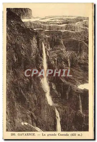 Cartes postales Gavarnie La Grande Cascade