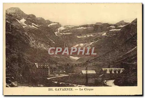 Cartes postales Gavarnie Le Cirque