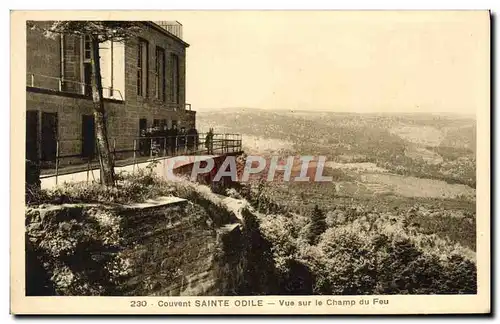 Cartes postales Couvent Saint Odile Vue sur le Champ du Feu