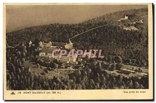 Cartes postales Mont Saint Odile Vue prise en avion