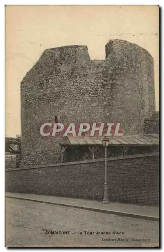 Cartes postales Compiegne La Tour Jeanne d'Arc