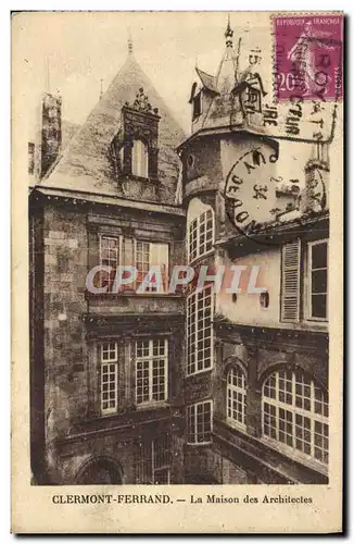 Cartes postales Clermont Ferrand La Maison des Architectes