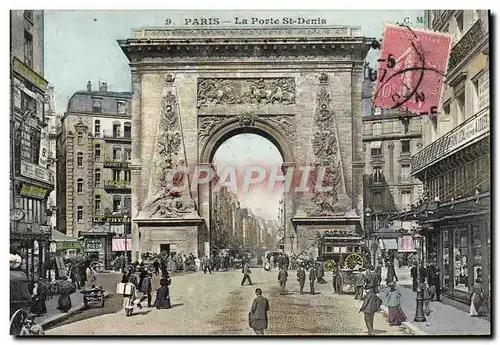 Cartes postales Paris La Porte Saint Denis