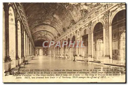 Cartes postales Palais De Versailles Galerie des Glaces