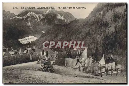 Cartes postales La Grande Chartreuse Vue Generale du Couvent