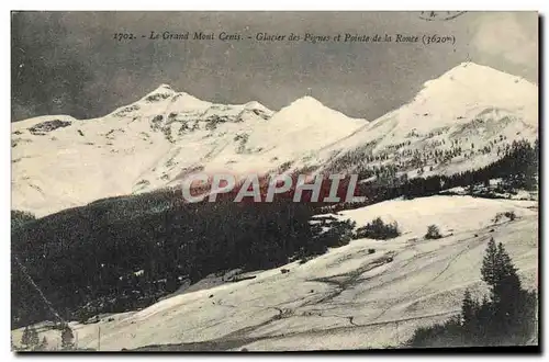 Cartes postales Le Grand Mont Cenis Glacier des Pignes et Pointe de la Ronce