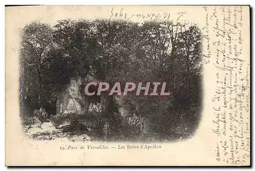 Cartes postales Parc de Versailles Les Bains d&#39Apollon