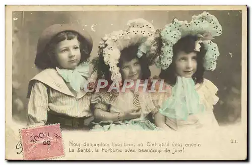 Cartes postales Fantaisie Enfants