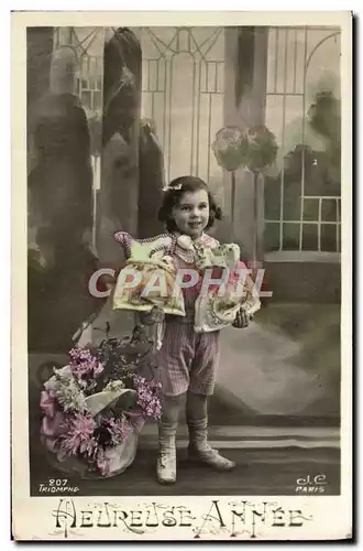 Cartes postales Fantaisie Enfant Heureuse Annee