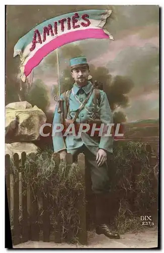 Cartes postales Fantaisie Homme Militaria