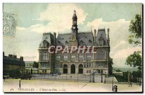 Cartes postales Versailles L&#39Hotel De Ville